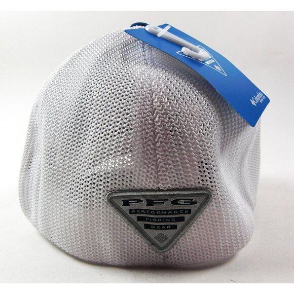 Columbia Men's PFG Mesh Snapback Ball Cap Vivid Blue L/XL - Picture 4 of 10